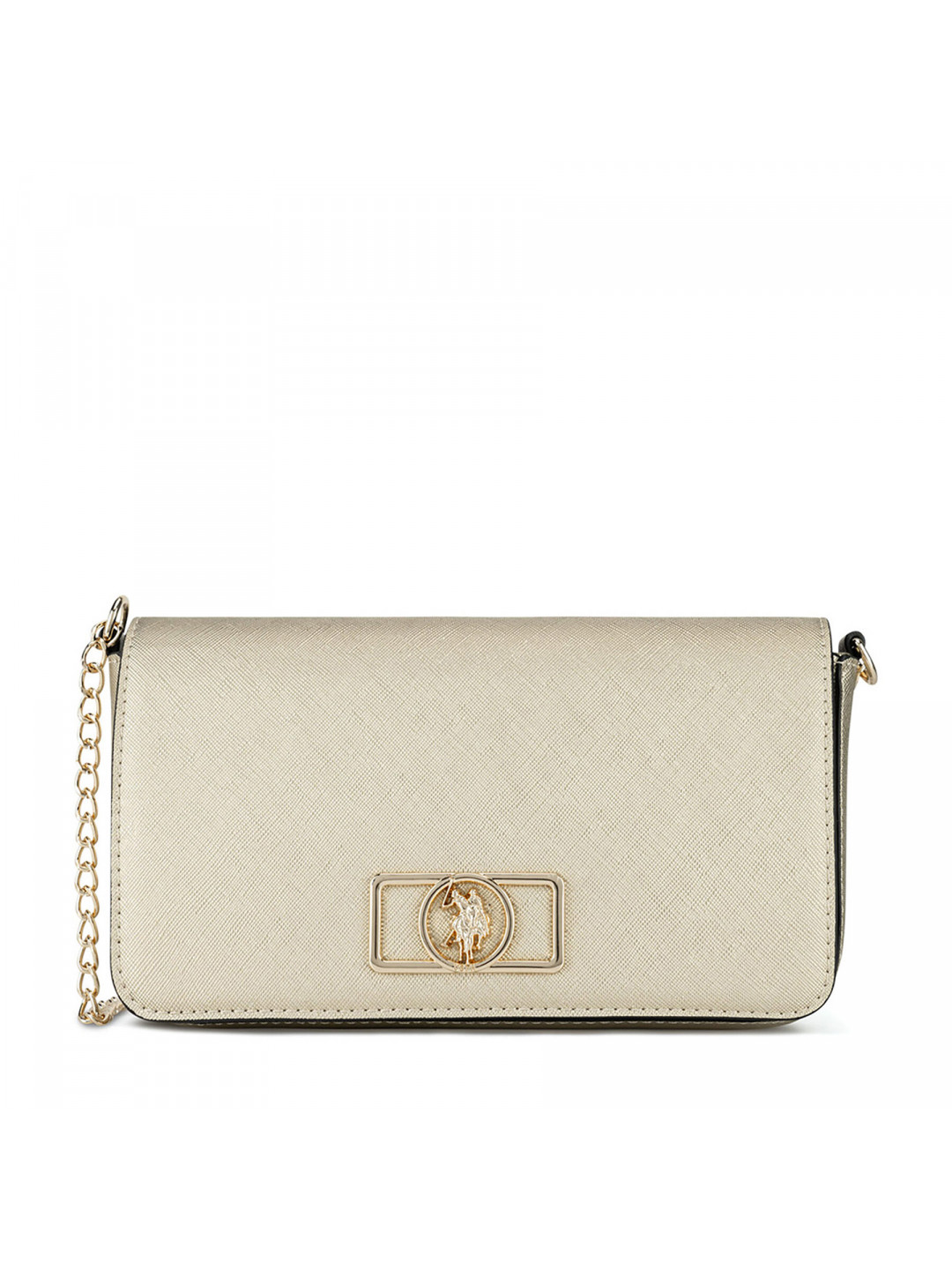 Kabelka U S Polo Assn BEUXT6456WVP Zlatá